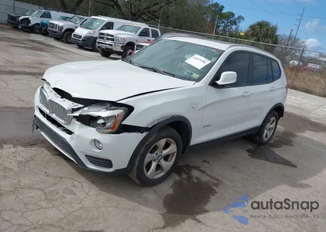 2012 BMW X3 xDrive28I z USA, uszkodzony, nr VIN 5UXWX5C55CL720762